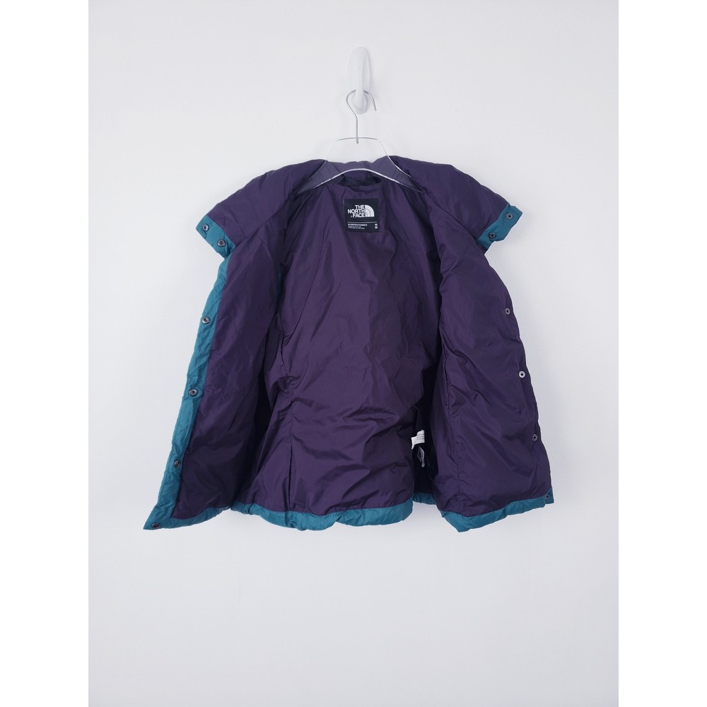 The North Face Holladown Puffer Vest Green 550 Down Quilted Women's Size Medium - Picture 6 of 11